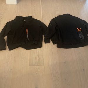 2 women’s size medium Orangetheory coach Nike hooded zip up.
